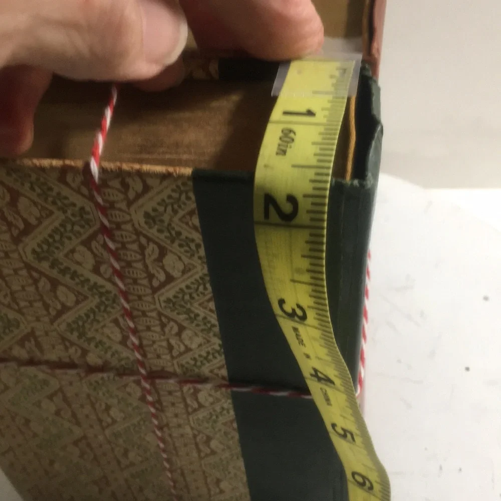 Vintage cloth bound book stacks (2)